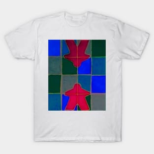 Stained Glass Meeps 4 T-Shirt